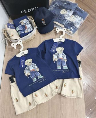 Ảnh của Set bộ gấu than kèm mũ