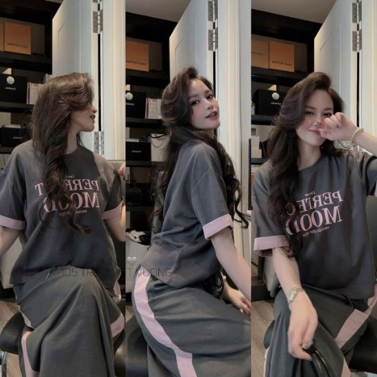 Ảnh của Set áo MOOD mix cv midi