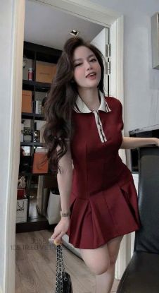 Ảnh của Váy POLO đỏ cổ đức