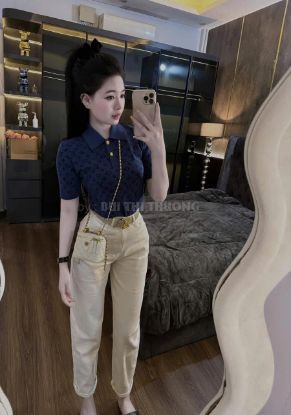 Ảnh của Quần baggy thêu LV
