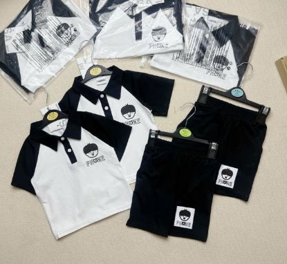Ảnh của Set bộ cổ đức phối đen trắng
