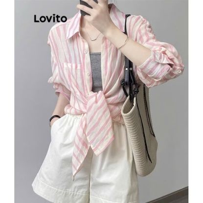 Ảnh của Áo sơ mi kẻ hồng