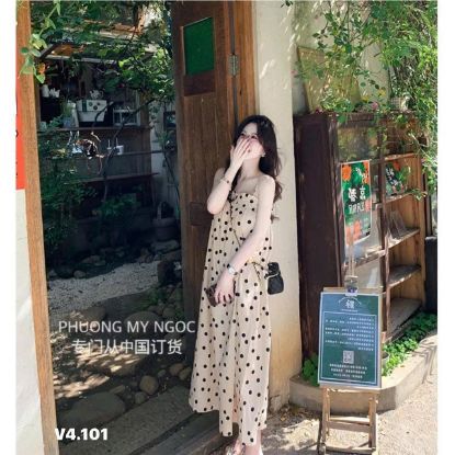 Ảnh của váy maxi 2S chấm bi