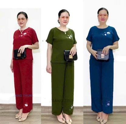 Ảnh của Set Bộ đũi thêu hoa 3M