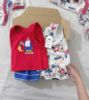 Ảnh của Set 2 bộ oto BT tone đỏ ghi
