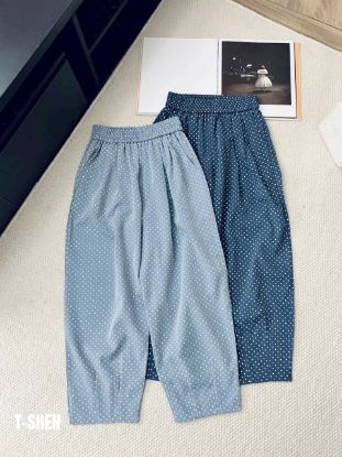 Ảnh của Quần baggy chấm bi 2 màu