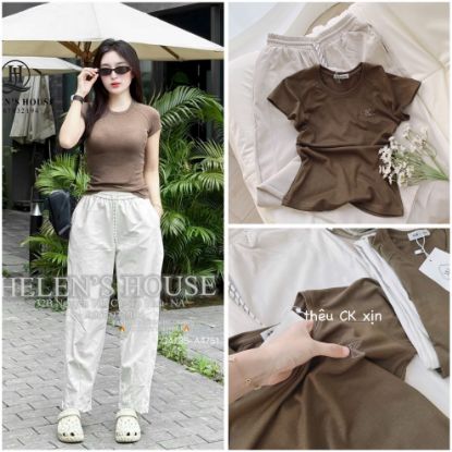 Ảnh của SET ÁO THUN CK MIX QUẦN LI GẤU