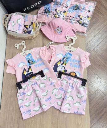Ảnh của Set bộ bluey hồng kèm mũ