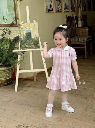 Ảnh của Váy kẻ hồng đuôi cá BG