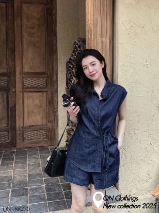 Ảnh của Set bộ demin buộc dây