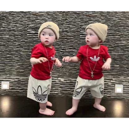 Ảnh của Set bộ das hoa mix quần be