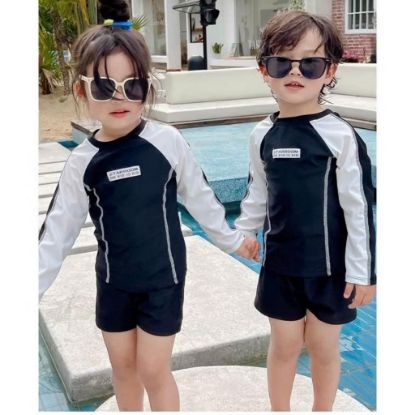 Ảnh của Set bộ bơi áo dài quần đùi cho bé