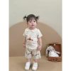 Ảnh của Set bộ Thỏ nấm quần kaki màu be