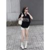 Ảnh của Set bộ Fromtoha áo cổ tim mix quần đùi
