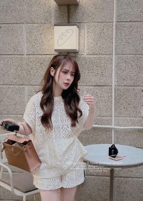 Ảnh của Set bộ ren đùi quần 2 lớp