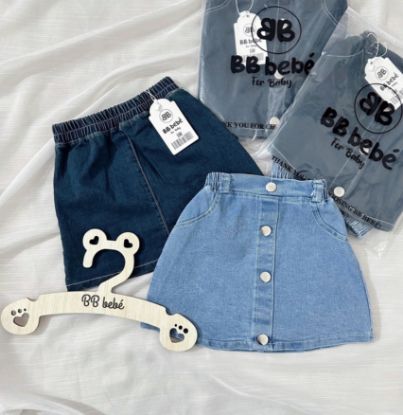 Ảnh của Set 2 chân váy jean BG