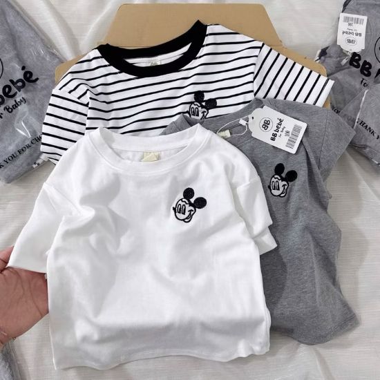 Ảnh của Set 3 áo cộc tay thêu mickey