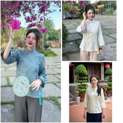 Ảnh của SET PHÁP PHỤC VIỀN NÉ TÂM AN 3 MÀU