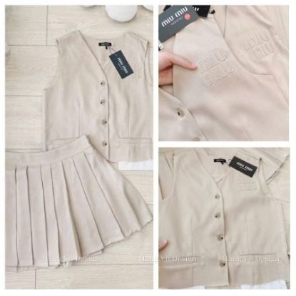 Ảnh của Set bộ SN Miu Miu mix cv xếp ly