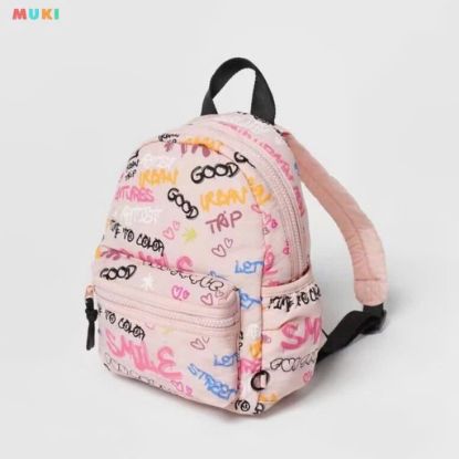 Ảnh của BALO ZA.RA HỒNG GRAFFITI SIÊU XINH