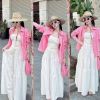 Ảnh của Set 3CT áo sơ mi hồng mix áo 2S CV xoè