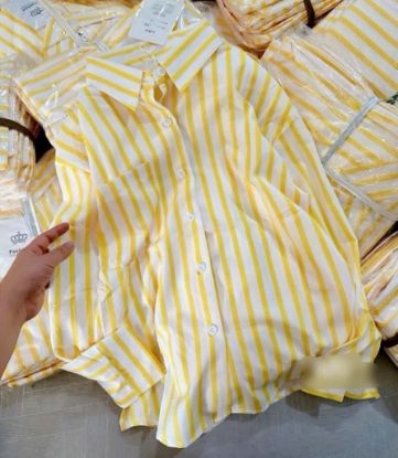 Ảnh của Áo sơ mi kẻ vàng