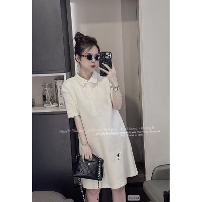 Ảnh của Váy POLO màu trắng thêu CD