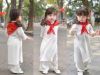 Ảnh của Set bộ áo dài kèm khăn kẹp cờ BB
