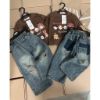 Ảnh của Set áo nâu hoạt hình mix quần jean BG