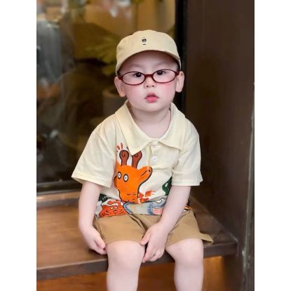 Ảnh của Set bộ động vật mix quần be