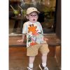 Ảnh của Set bộ động vật mix quần be