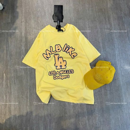 Ảnh của Áo phông MLB chữ LA