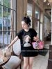 Ảnh của Set ren màu đen hình cô gái