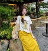 Ảnh của Set áo cô gái mix cv vàng