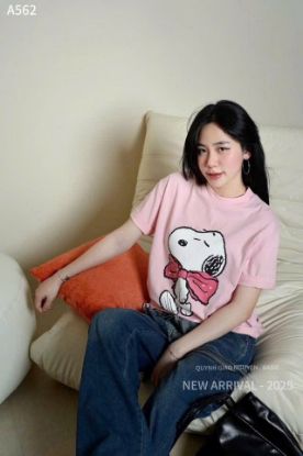Ảnh của Áo phông cún hồng Smile