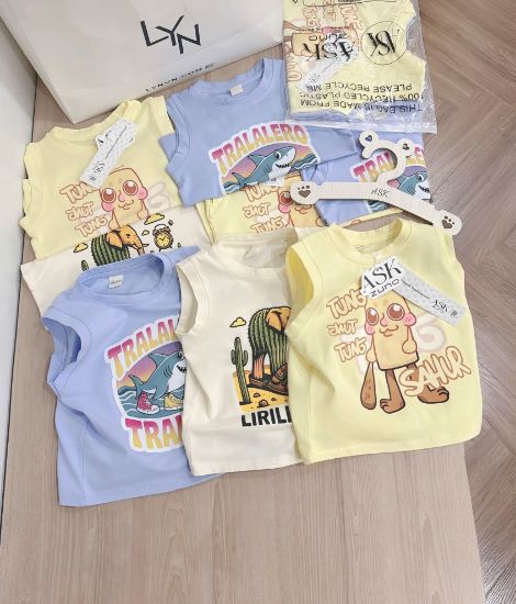Ảnh của Set 3 áo Tungtung sahur Tone vàng