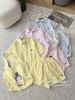 Ảnh của Set bộ sơ mi kẻ thêu gấu kèm túi