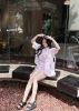 Ảnh của Set bộ sơ mi kẻ thêu gấu kèm túi